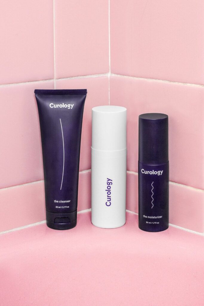 Minimal skincare packaging using muted colour, restrained typography and calm composition to convey trust and authority.