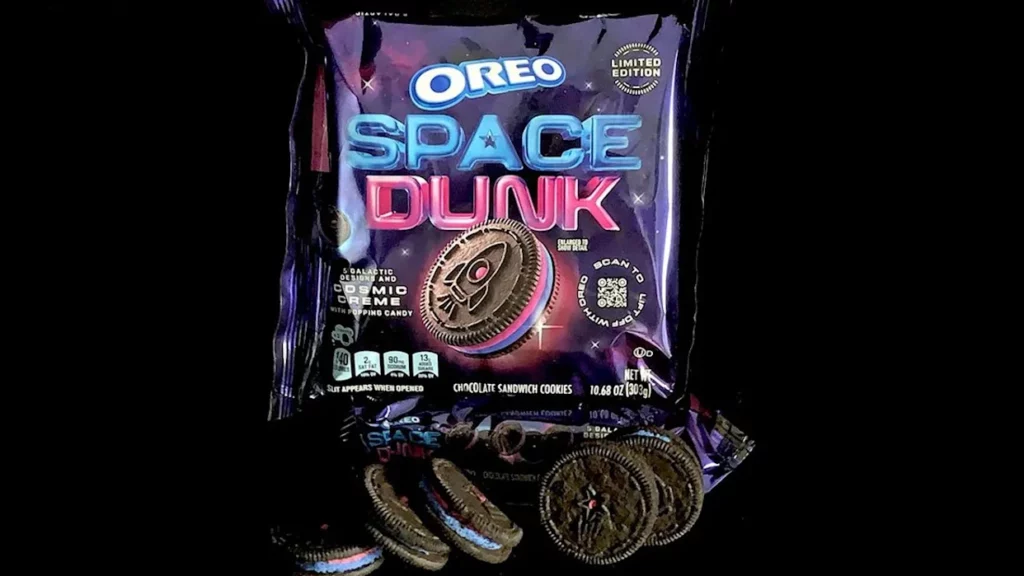 Oreo Space Dunk packaging showing how kidult culture turns snacks into collectible experiences