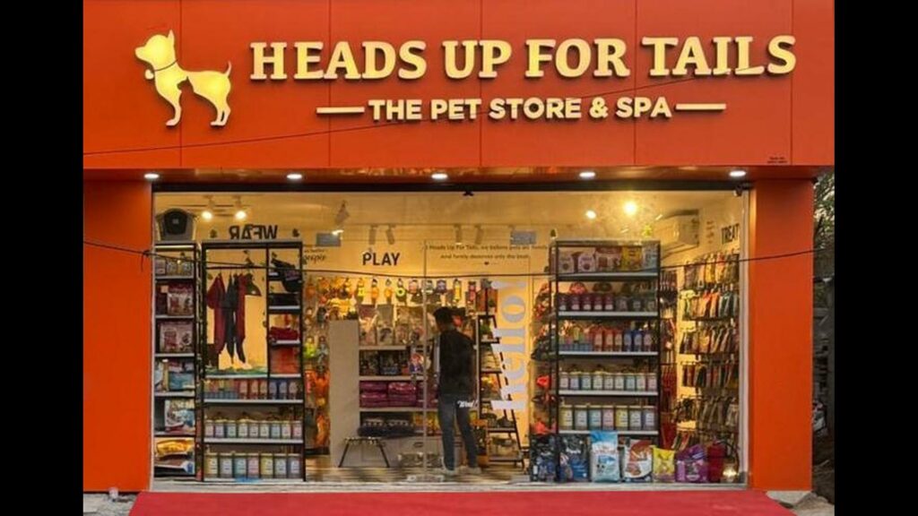 Pet store storefront showing premium branding in petcare trends
