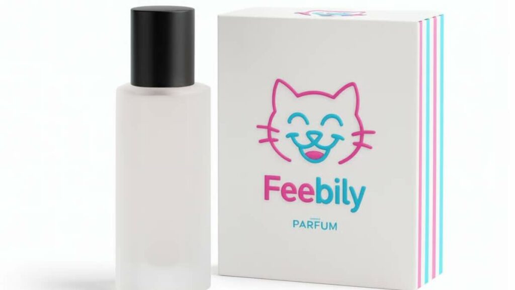 Pet perfume packaging showing playful branding in petcare trends