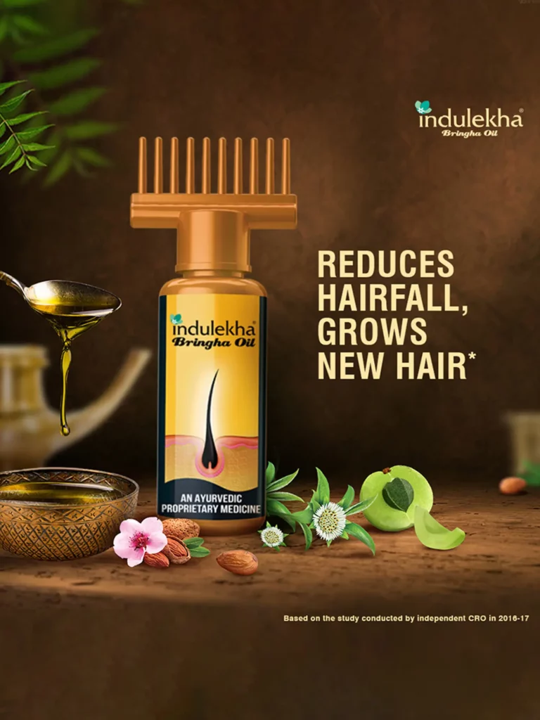Ayurvedic hair oil illustrating cultural rituals in future of haircare