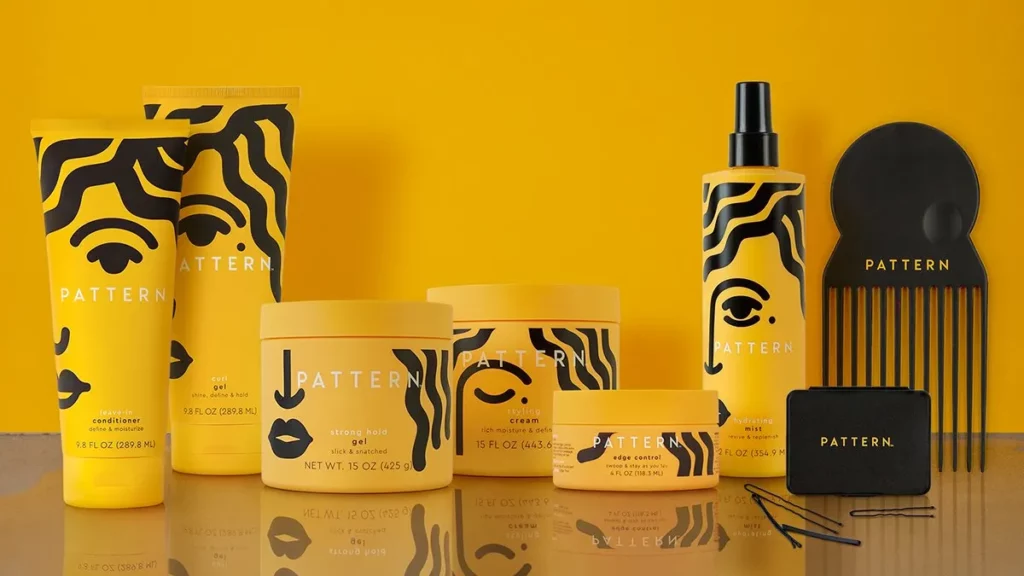 Pattern textured haircare products for curl and coil routines