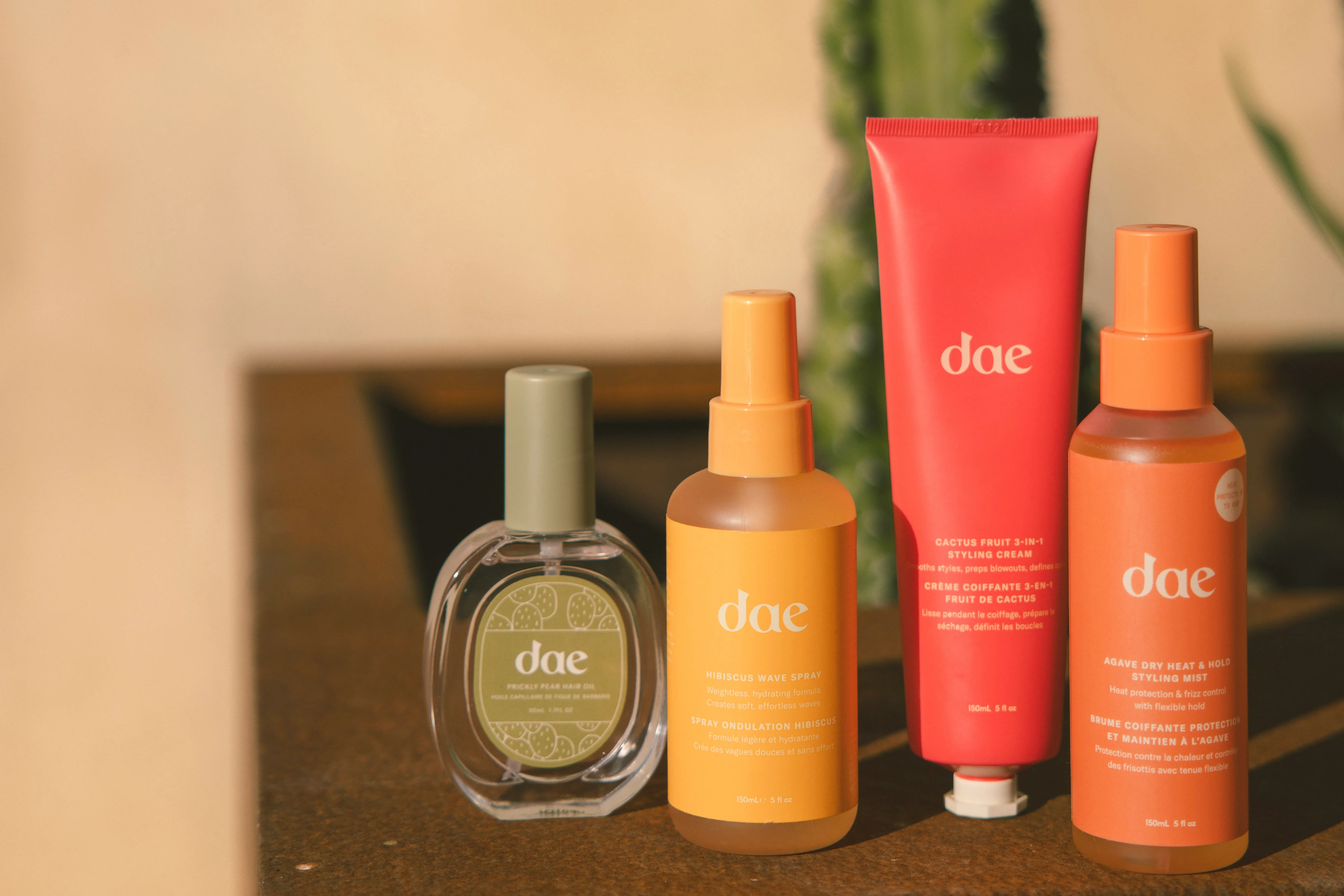 Styling products showing lifestyle-led future of haircare branding