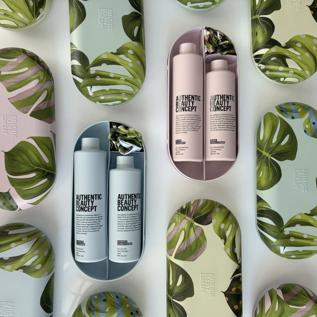 Haircare product set showing routine-based system in future of haircare