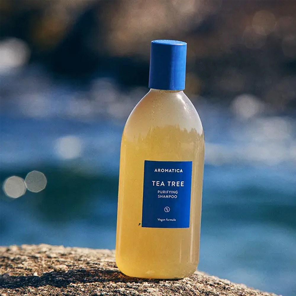 Natural shampoo representing wellness-driven future of haircare