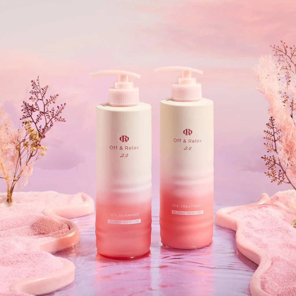 Spa-inspired haircare products representing wellness in future of hairca