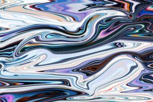 Abstract flowing pattern symbolising AI insights and cultural intelligence in decision-making