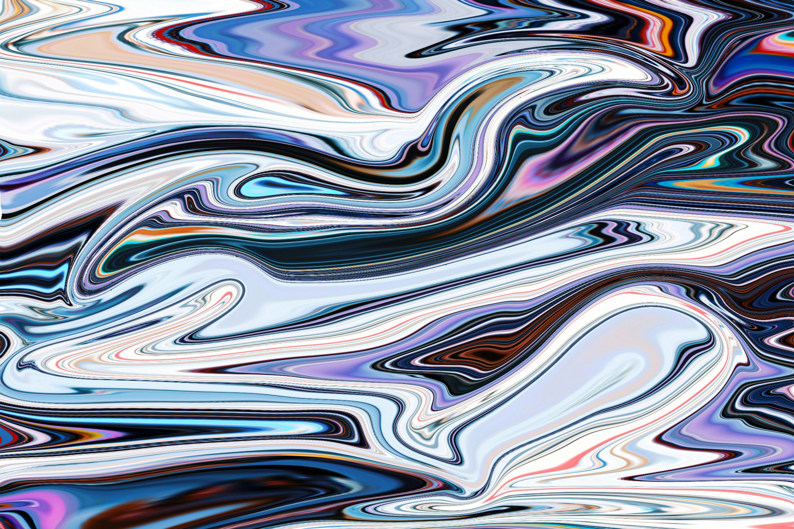Abstract flowing pattern symbolising AI insights and cultural intelligence in decision-making