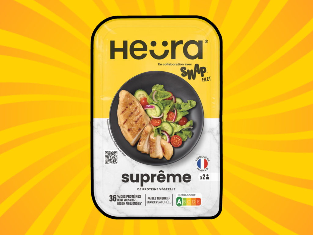 Heura plant-based product illustrating the evolution of culturally relevant plant-based foods.